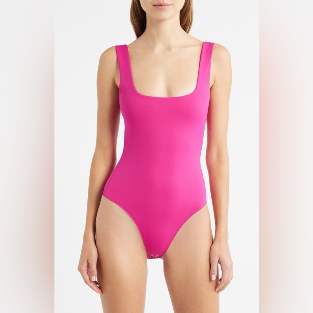 Good American Sculpting Modern Tank Bodysuit